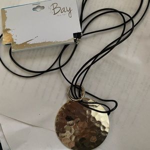 Fun necklace hangs 18”.  casual or dress up